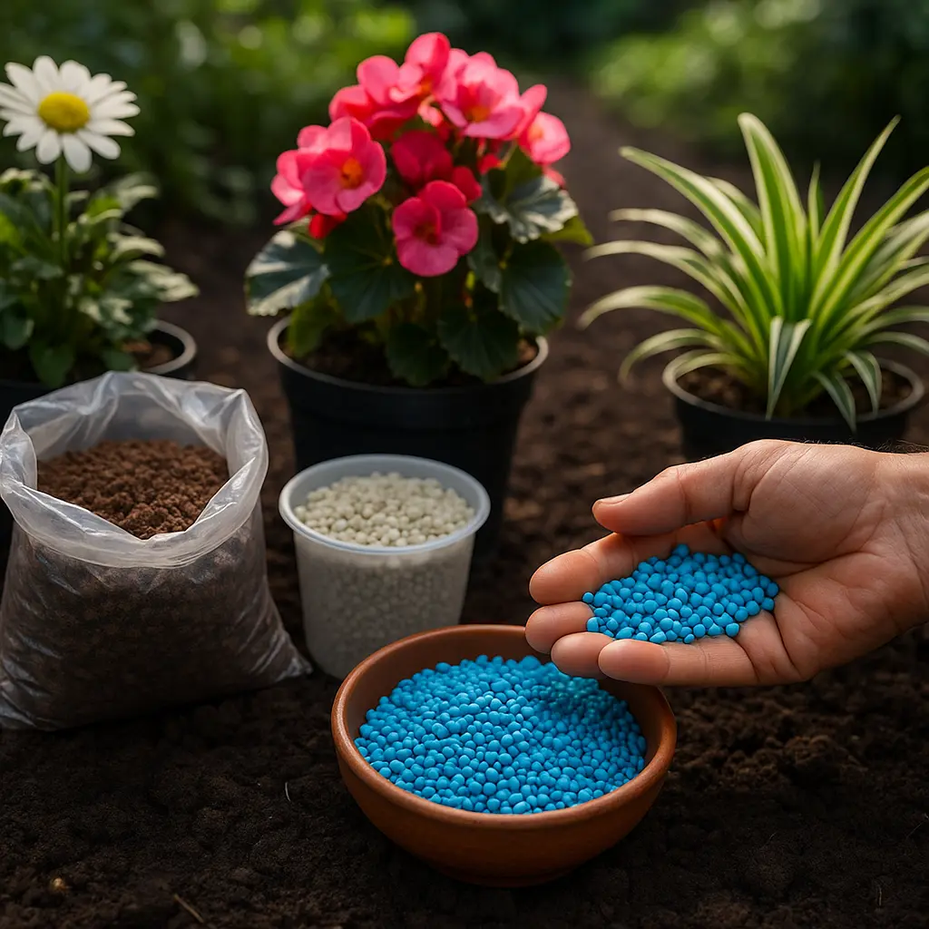 abono para plantas ornamentales