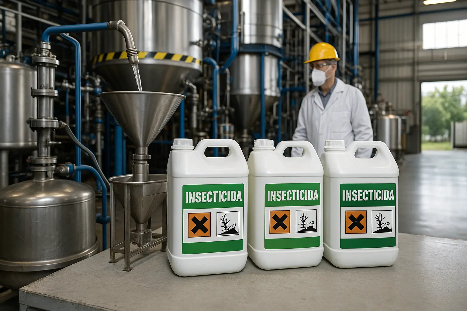 como se fabrican los insecticidas