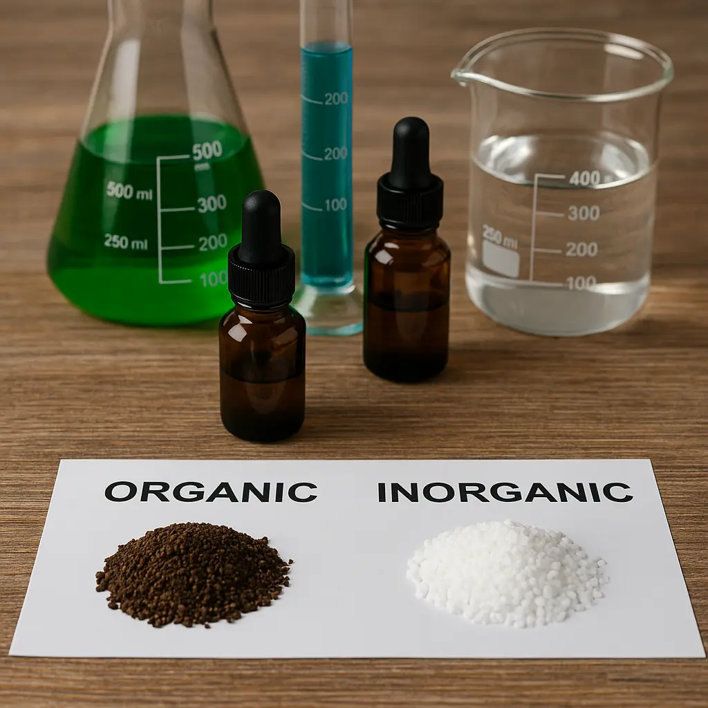 compuesto orgánico e inorgánico