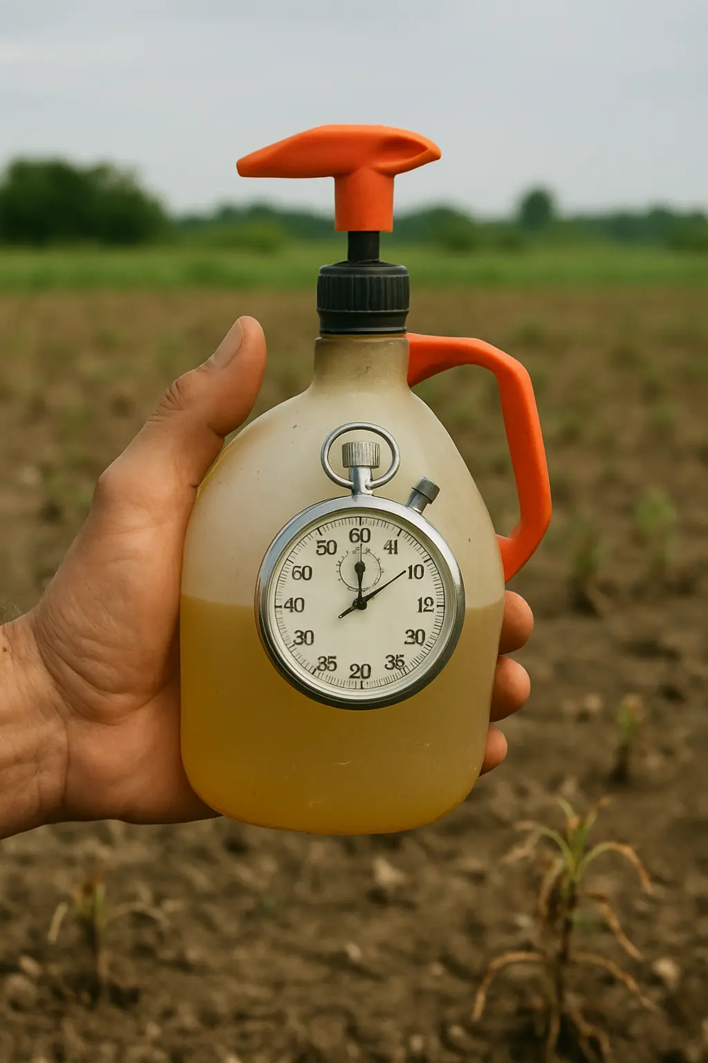 cuanto tarda el glifosato en hacer efecto