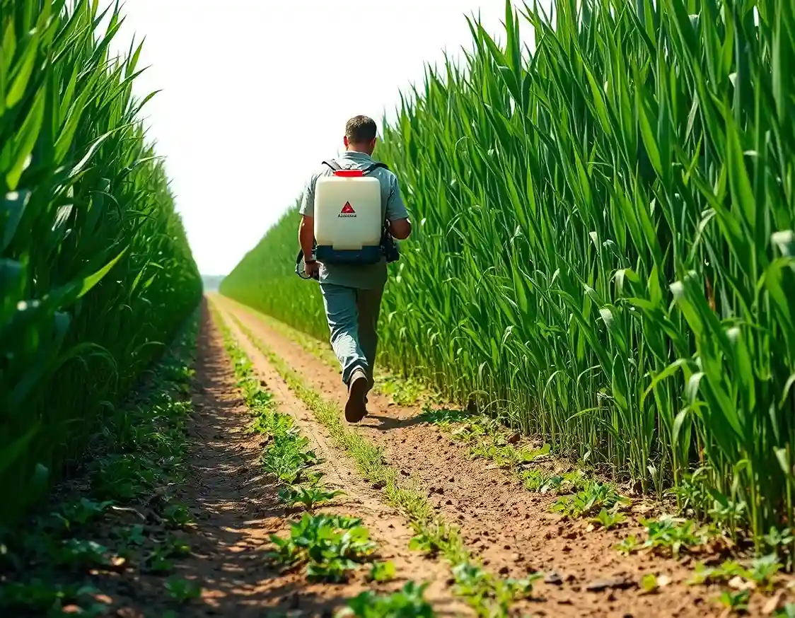 herbicida selectivo y no selectivo