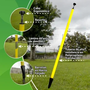 Sembradora de pasto manual