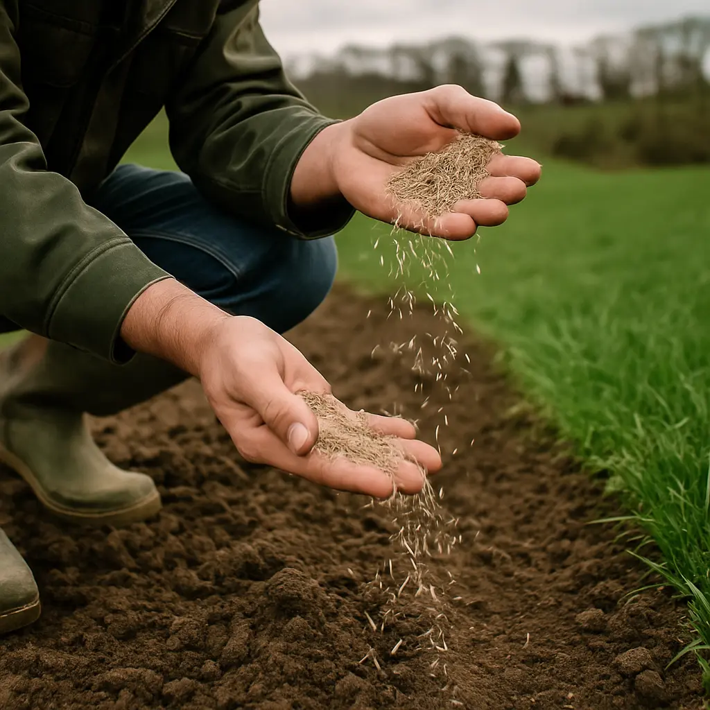 semilla de pasto para invierno