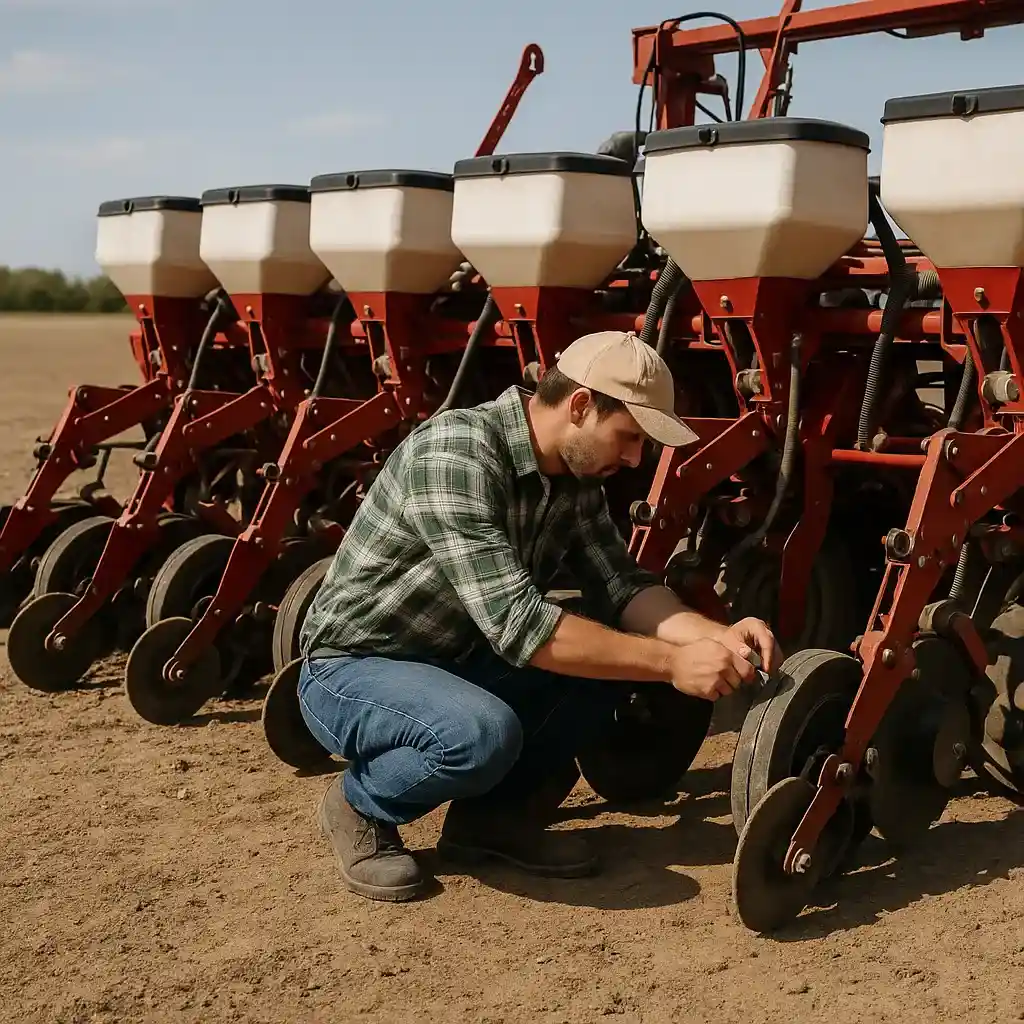 como regular una sembradora de grano grueso