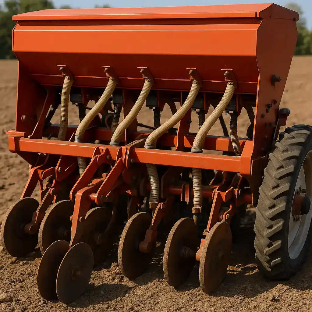 partes de una sembradora de grano fino
