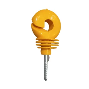 Aislador con Tornillo para Cercas Eléctricas