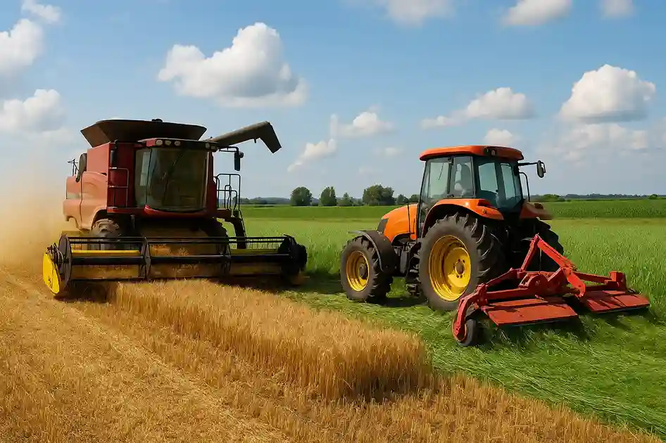 cosechadora o segadora