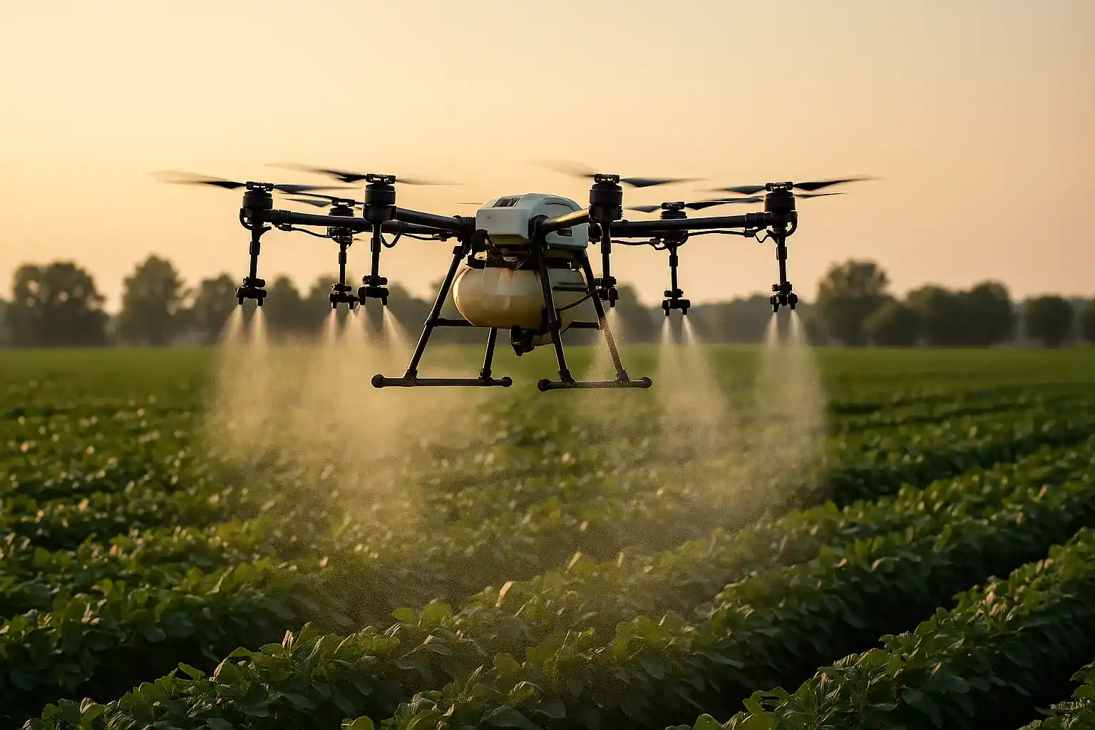 drones para fumigar cultivos