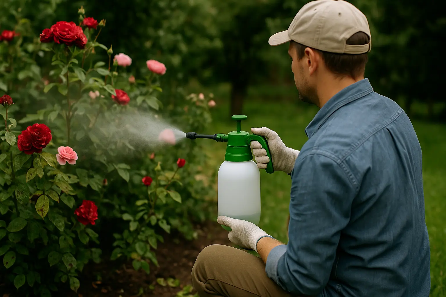enfermedades de los rosales