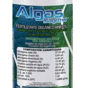 Biofertilizante a base de algas