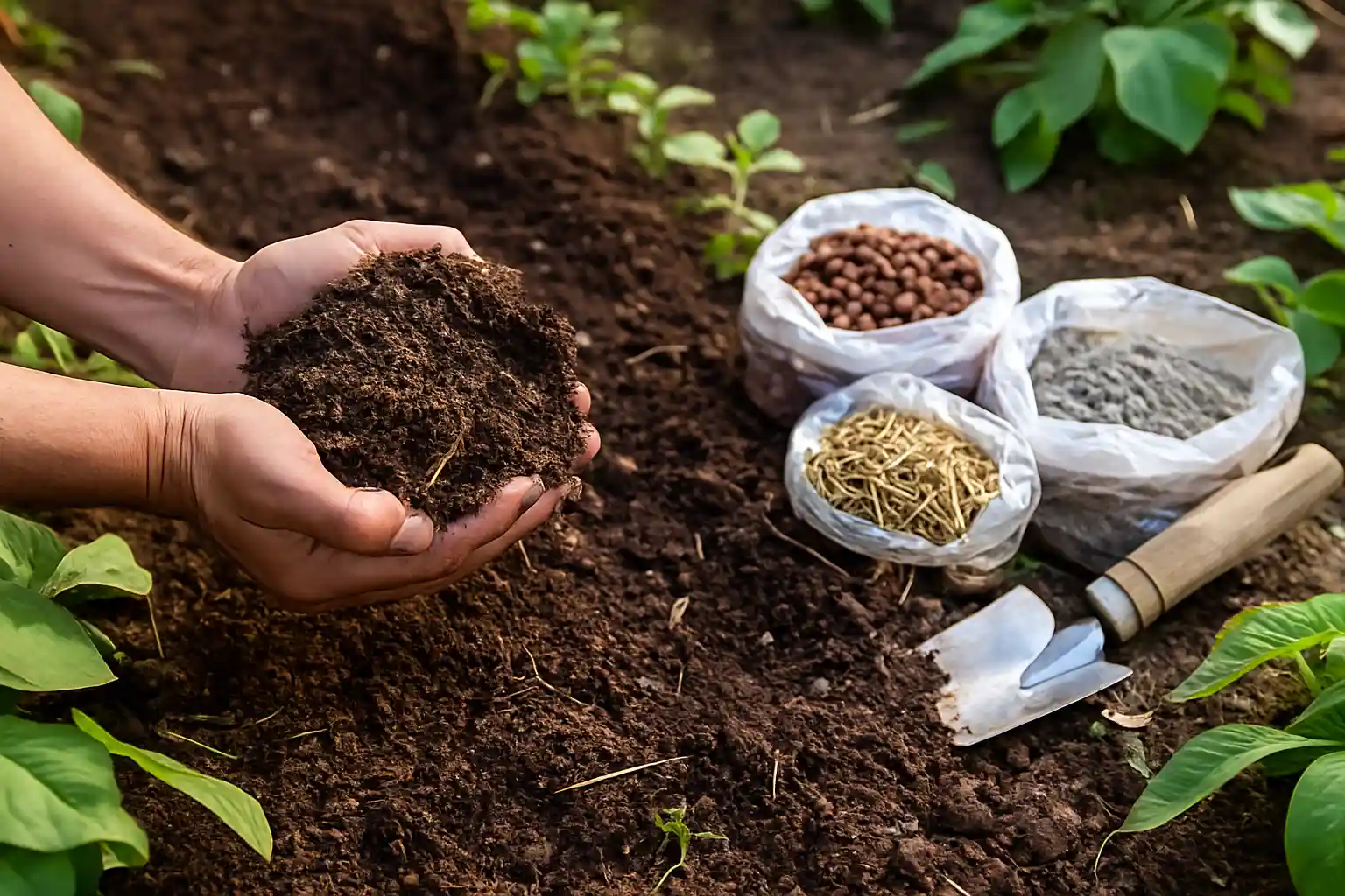 preparacion de humus organico