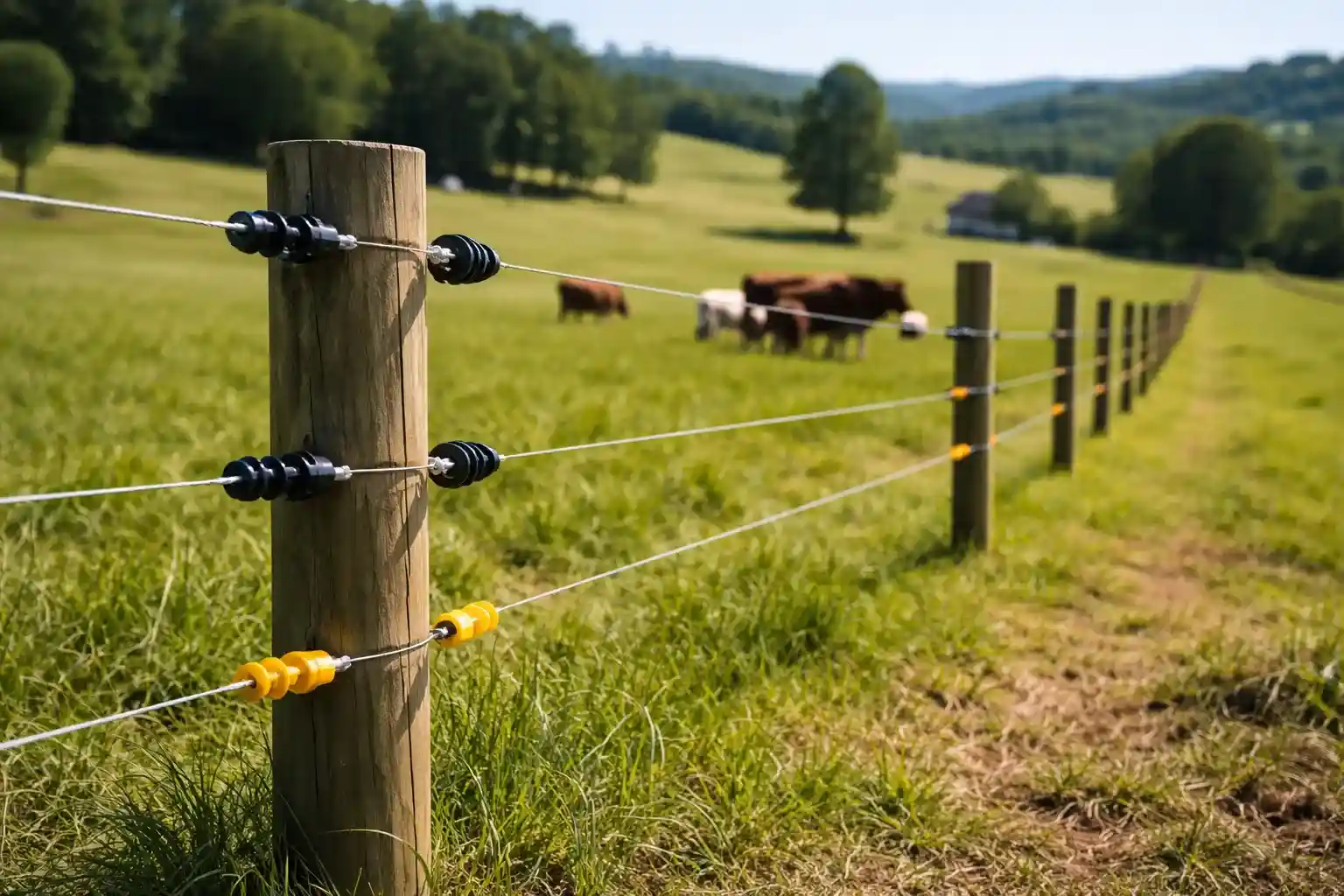 distancia entre postes para cerca electrica