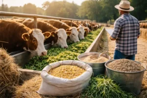 Optimización de la alimentación del ganado bovino mediante suplementos nutricionales y semillas de pasto de alta proteína para ganancia de peso